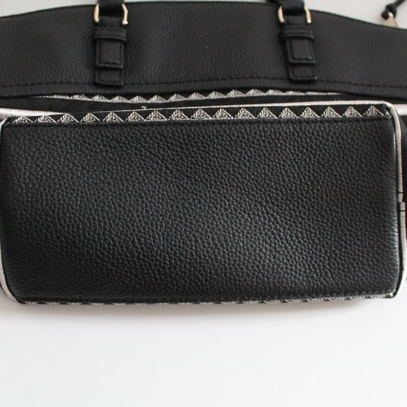 Kate Spade Jackson Street Fabric Small Dixon Crossbody Bag Black White - Picture 6 of 11